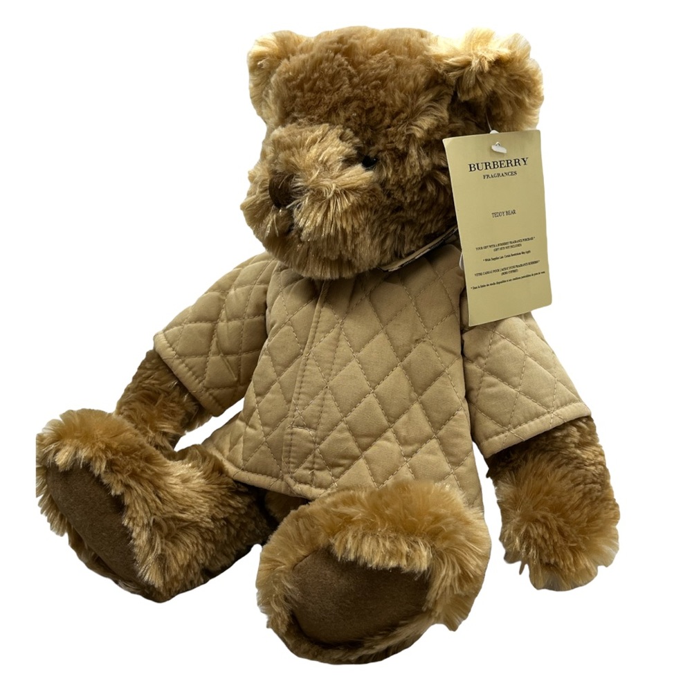 Vintage Burberry Fragrances Classic Teddy Bear - Original Tags 12”